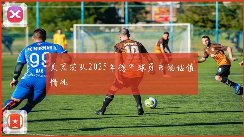 美因茨队2025年德甲球员市场估值情况