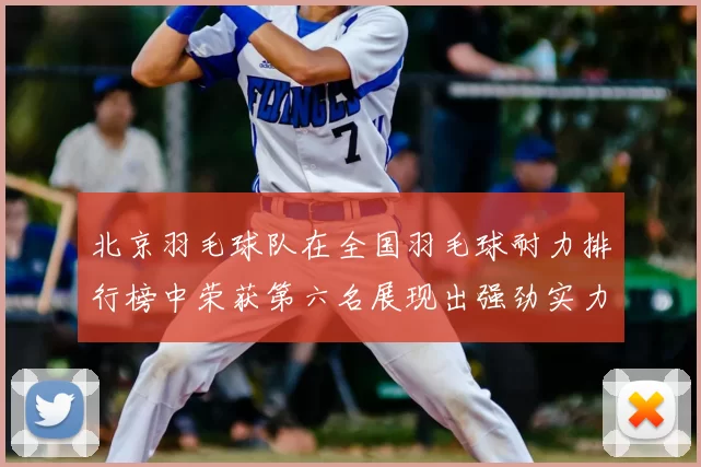 北京羽毛球队在全国羽毛球耐力排行榜中荣获第六名展现出强劲实力与潜力